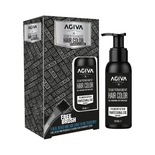 Agiva Semi-Permanent Black Color 125 ml
