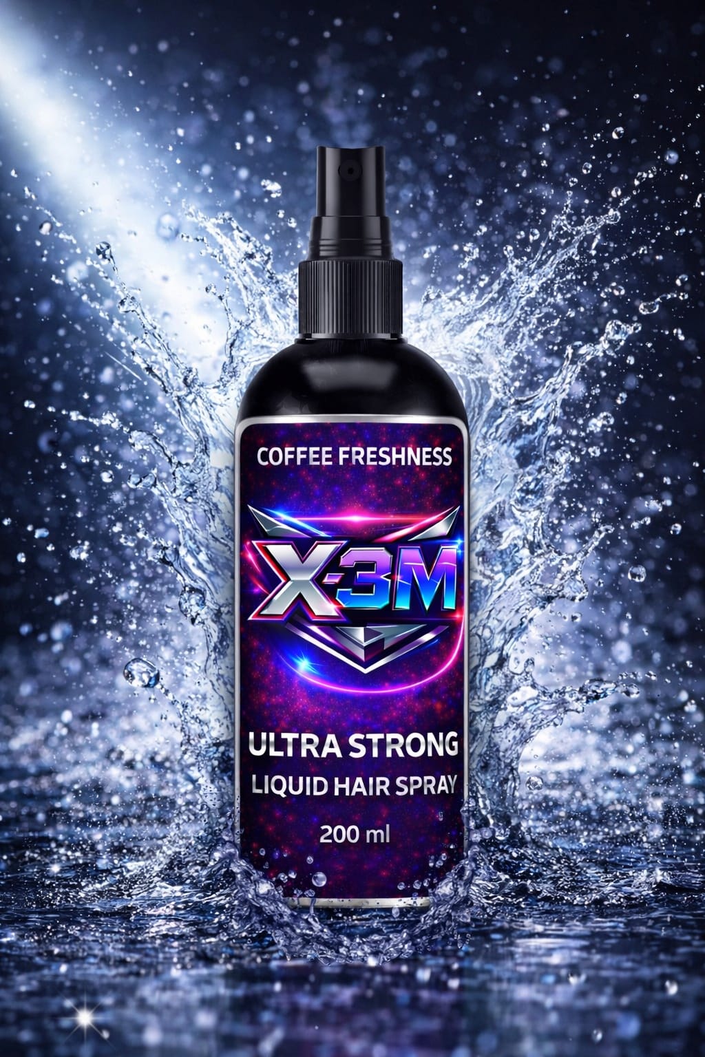 X-3M Liquid Hair Spray Ultra Strong 200 ml