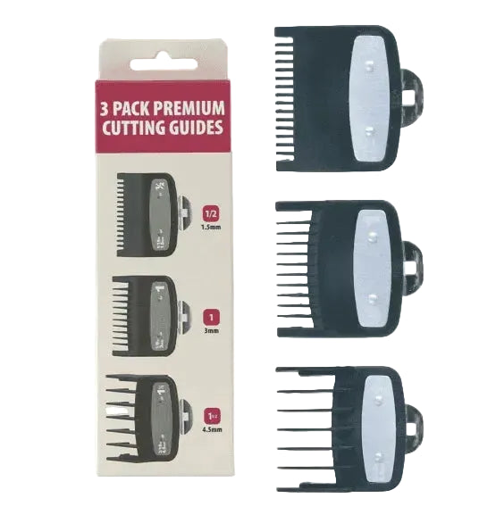 Premium cutting guides 3 pack - Gratare masina de tuns