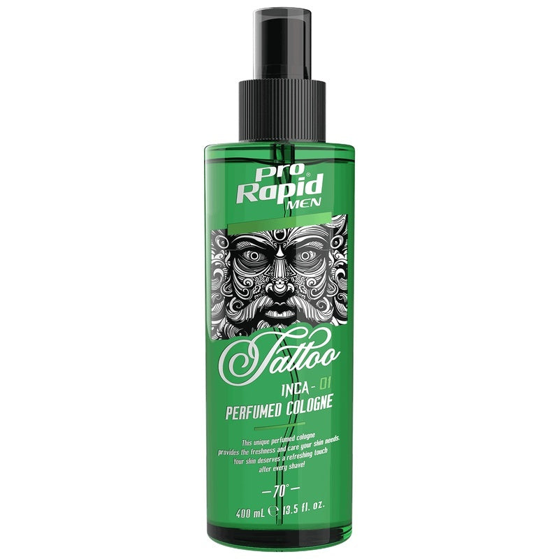 After shave PRORAPID TATTOO SERIES INCA PERFUMED COLOGNE 01 400 ML
