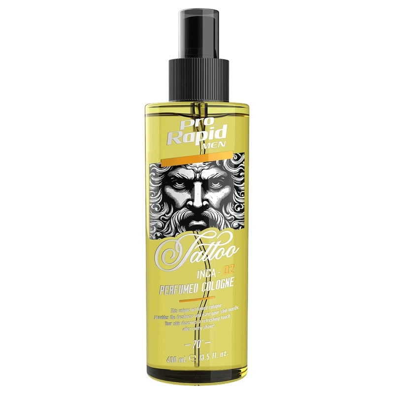 After shave PRORAPID TATTOO SERIES INCA PERFUMED COLOGNE 02 400 ML