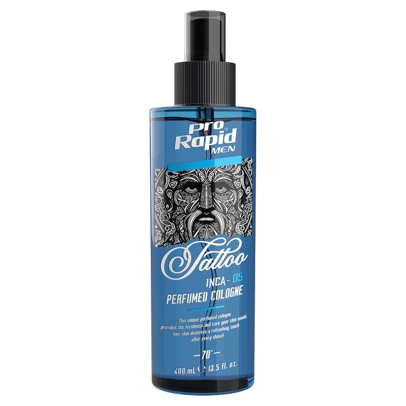 After shave PRORAPID TATTOO SERIES INCA PERFUMED COLOGNE 05 400 ML