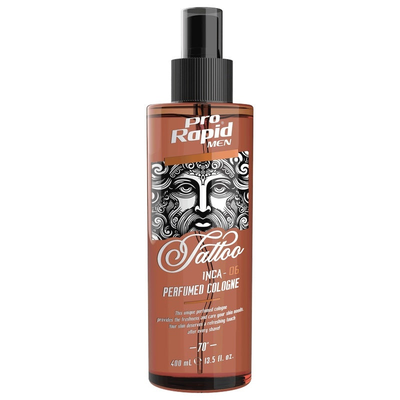 After shave PRORAPID TATTOO SERIES INCA PERFUMED COLOGNE 06 400 ML
