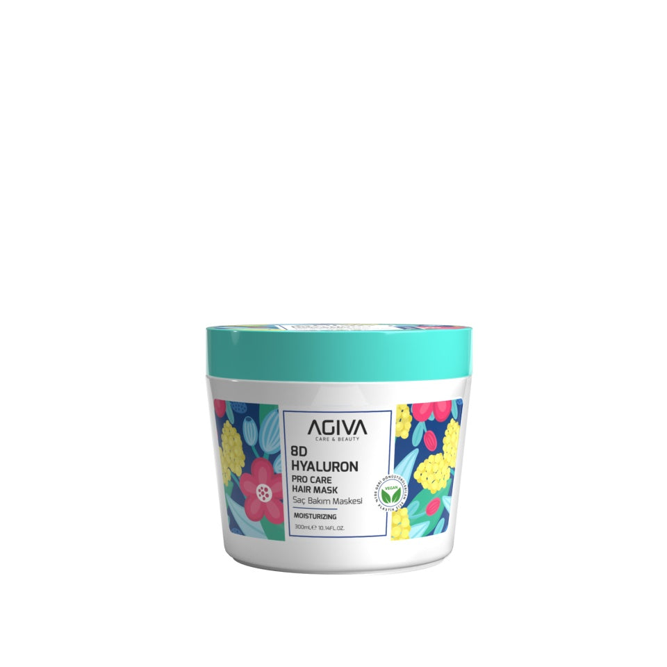 Agiva 8D Hyoluron Pro Care Hair Mask 300 Ml
