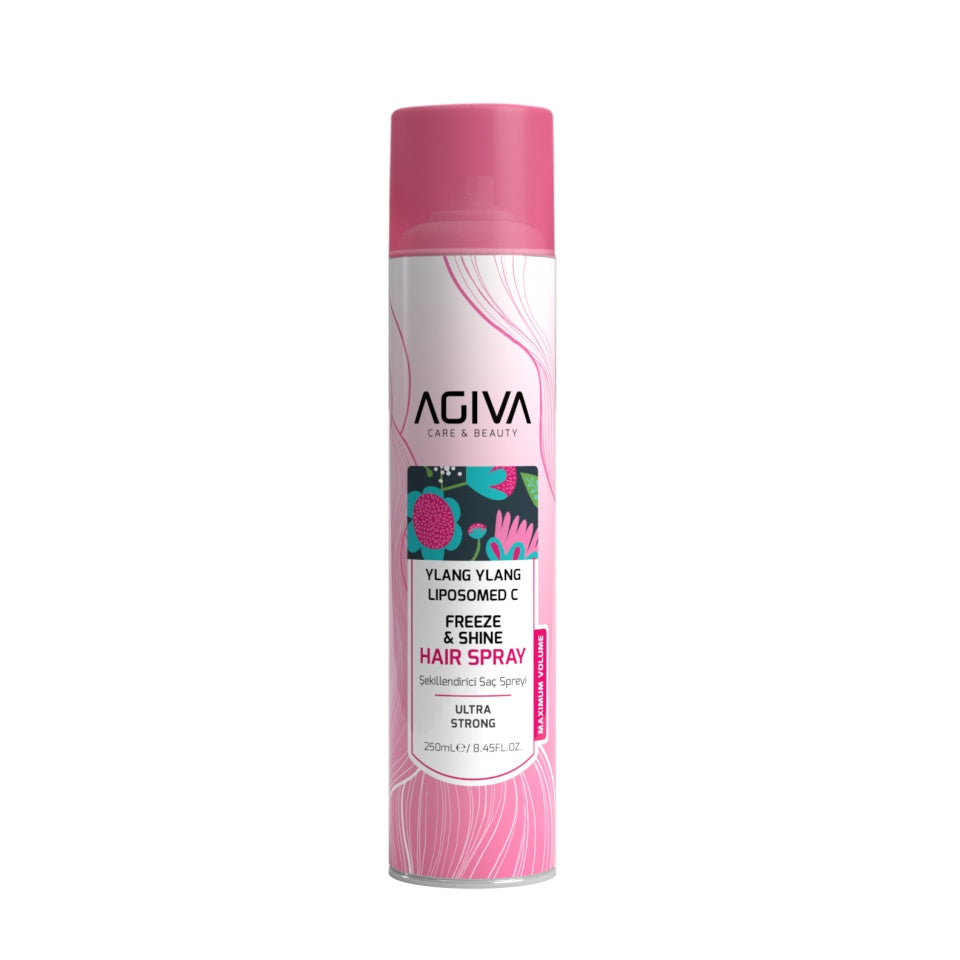 Agiva Fixativ Ylang Yalna Lıpozom C pro Care Hair Spray 250 Ml