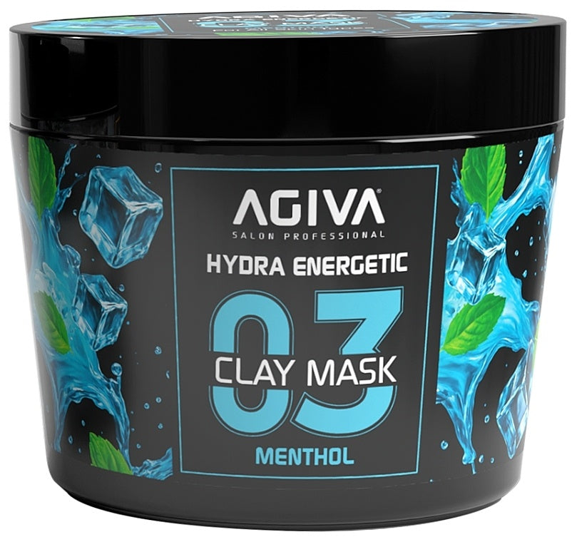 Agiva Menthol-Clay Hydra Energetic Mask 300 Ml
