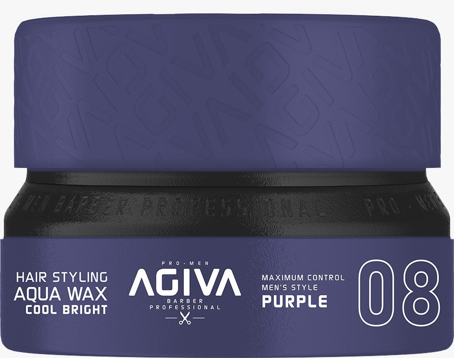 Agiva Styling Hair Wax Cool Bright - Purple 155 Ml