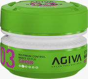 Agiva Styling Hair Wax Matte Paste - Green 175 Ml
