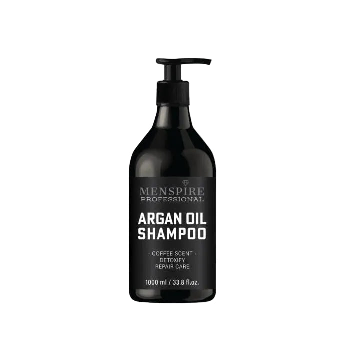 Sampon curatare profunda Menspire Detoxify Shampoo 1000 ml with Argan