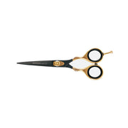 BFCOR43514 SCISSORS BLACK AND GOLD PROFESSIONAL 5.5''
