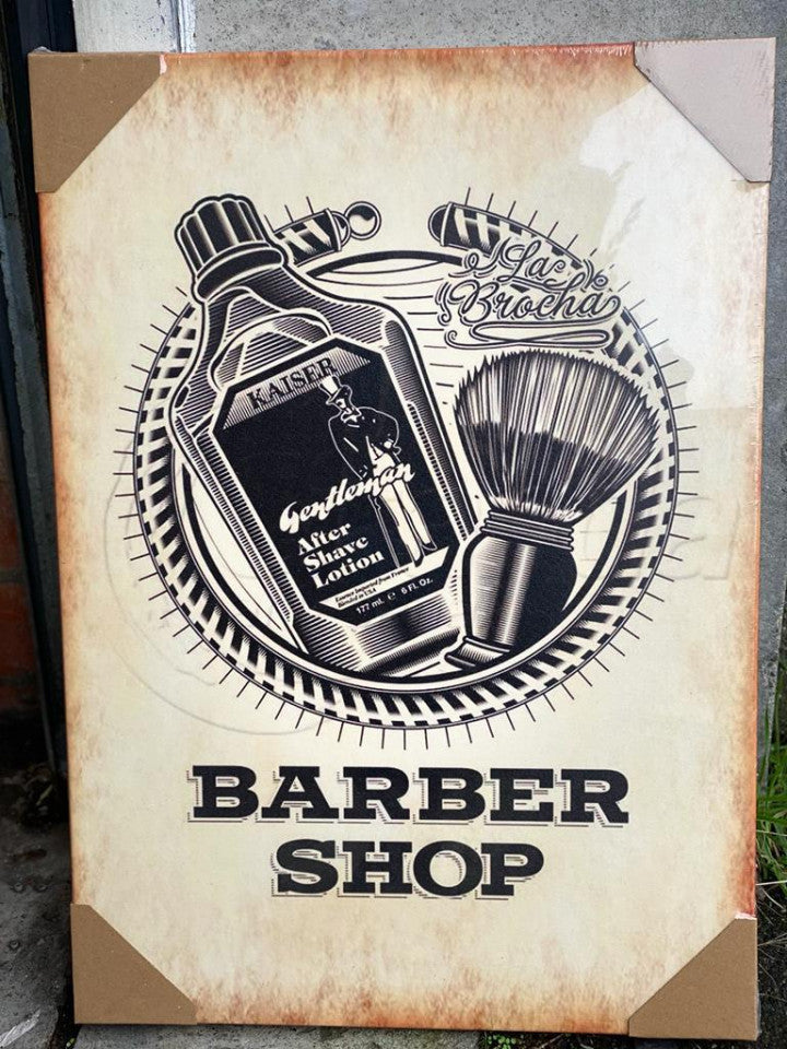 Canvas Kaiser after shave