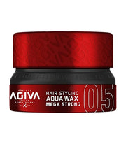 Agiva Styling Hair Wax Aqua Mega Strong - 05 Red 155 ml