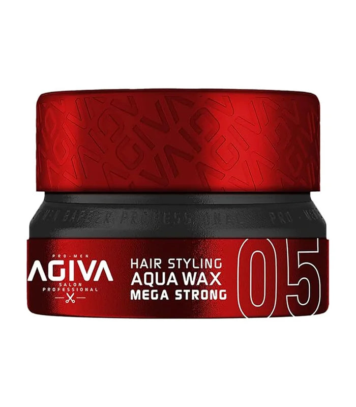 Agiva Styling Hair Wax Aqua Mega Strong - 05 Red 155 Ml