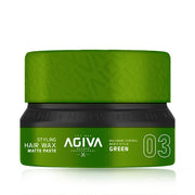 Agiva Styling Hair Wax Matte Paste - 03 Green 155 ml