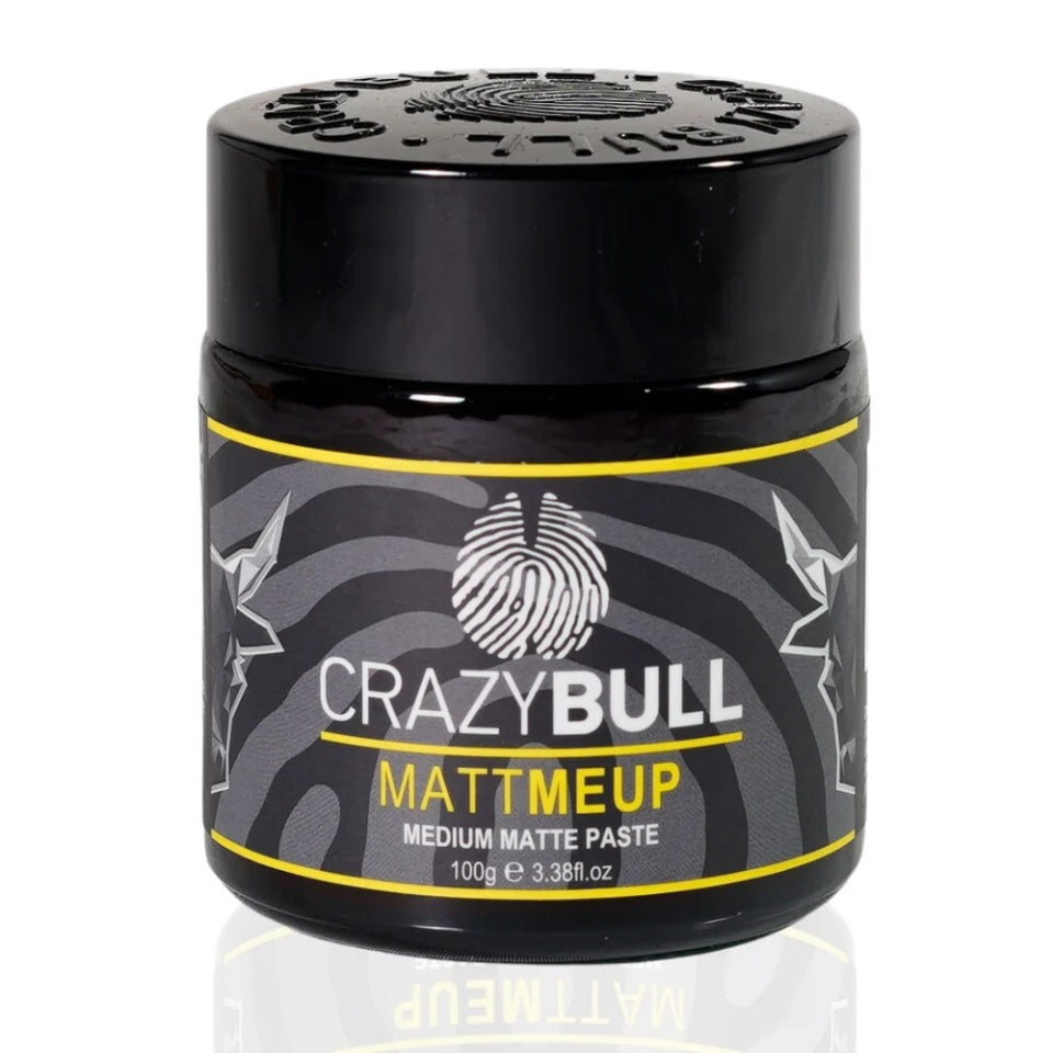 Crazy Bull MattMeUp Paste 100ml - made in UK