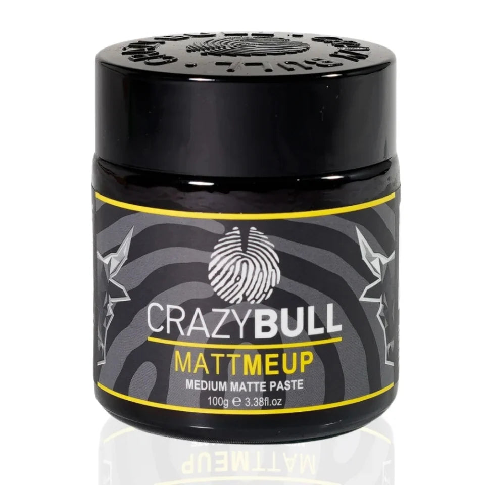 Crazy Bull MattMeUp Paste 100ml - made in UK