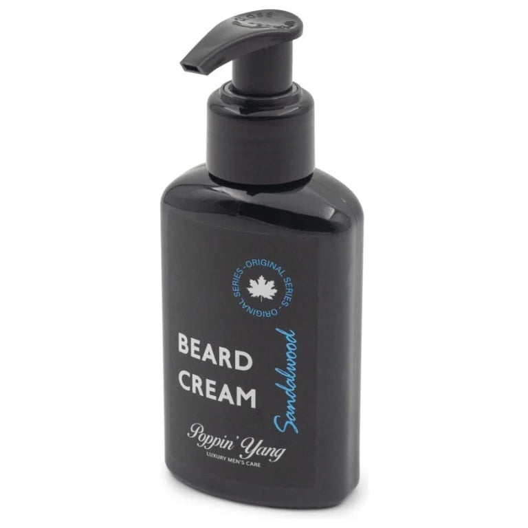 Poppin Yang beard cream sandalwood 100 ml - Crema de barba