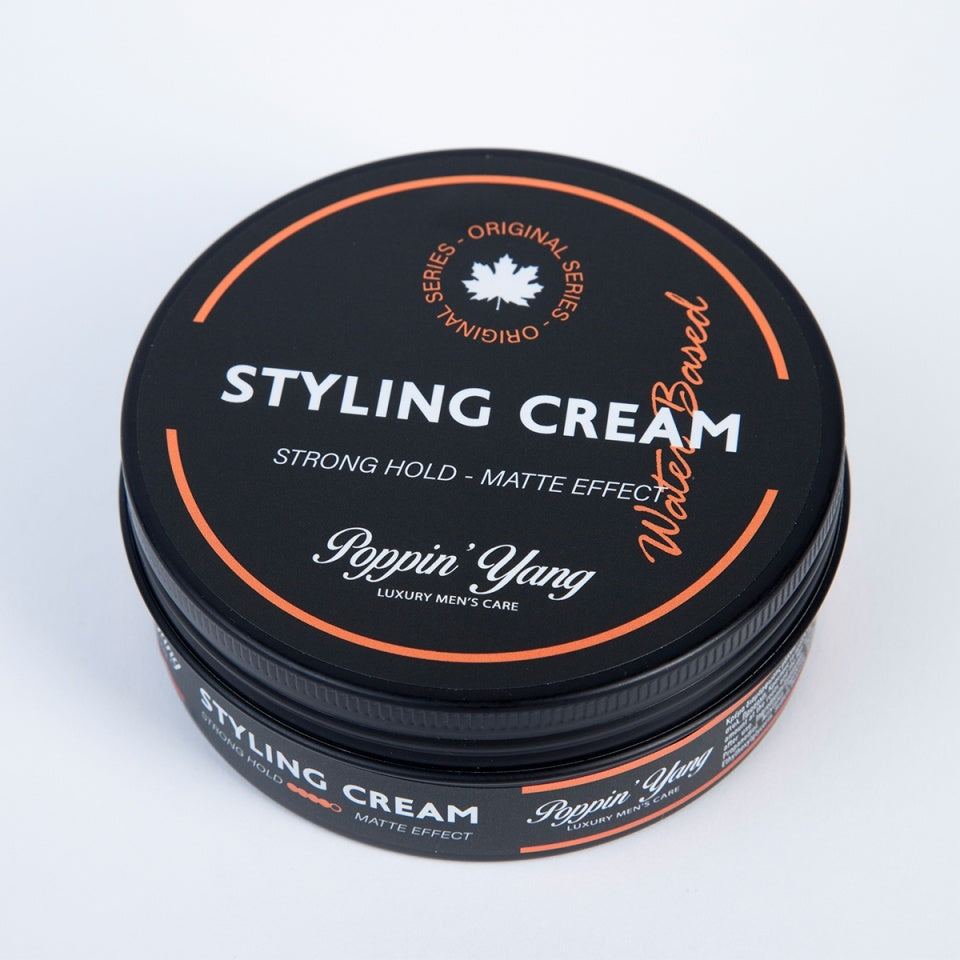 Crema de par mata modelatoare Poppin Yang styling cream fixare puternica 230 gr