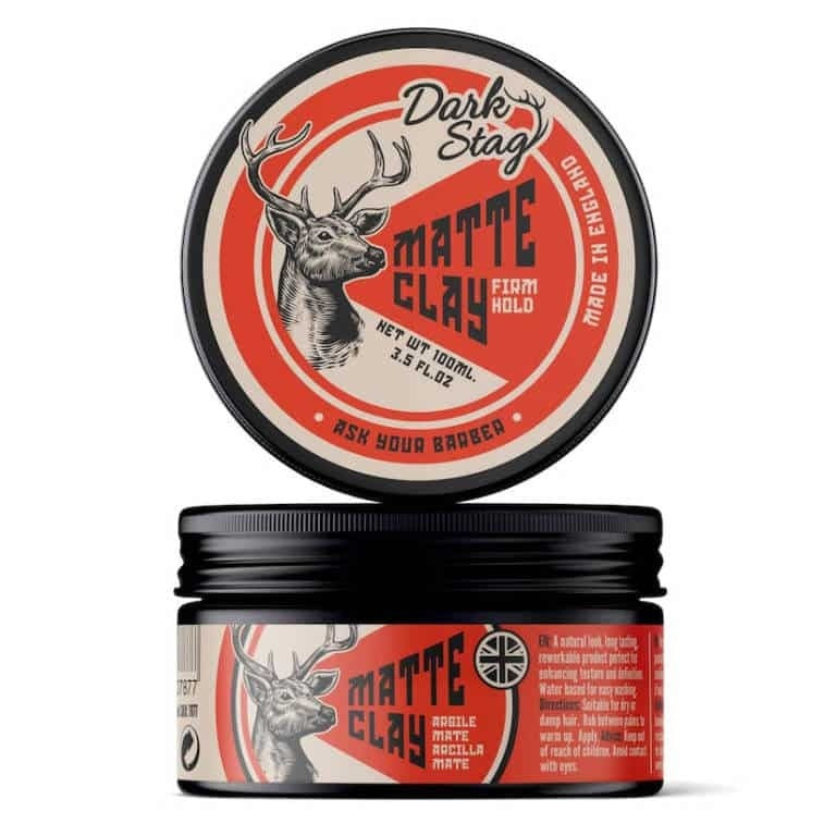 Dark Stag Matte Clay 100ml - made in England