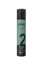 Agiva Hair Styling Spray Extra Strong Black - Glued 400 ml