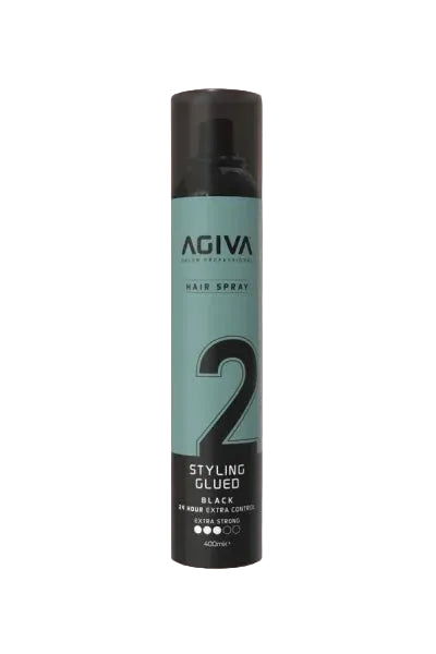 Agiva Hair Styling Spray Extra Strong Black - Glued 400 ml