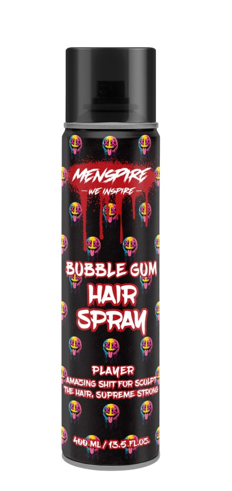 Fixativ strong Menspire Player hairspray bubble gum 400 ml