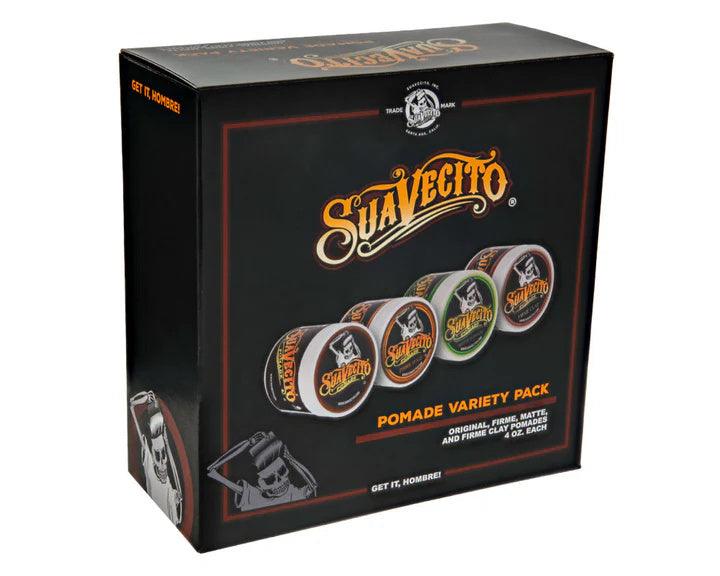 Kit 4 pomade Suavecito K106NN Pomade Variety Pack
