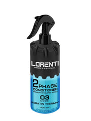 Lorenti 2 Phase Conditioner Keratin 400 ml - hidratare, descurcare, bun de folosit la tuns