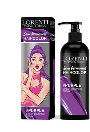 Lorenti semi permanent color Purple 200 ml