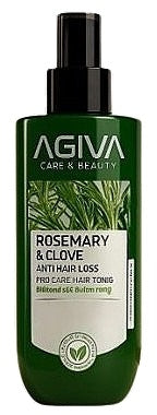 Lotiune impotriva caderii parului Agiva Rosemary & Clove Pro Care Hair Tonic 200 Ml