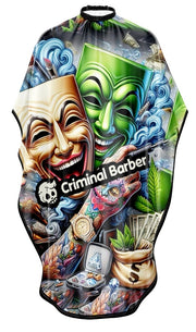 Pelerina Criminal Barber Pro Cape 284mikro