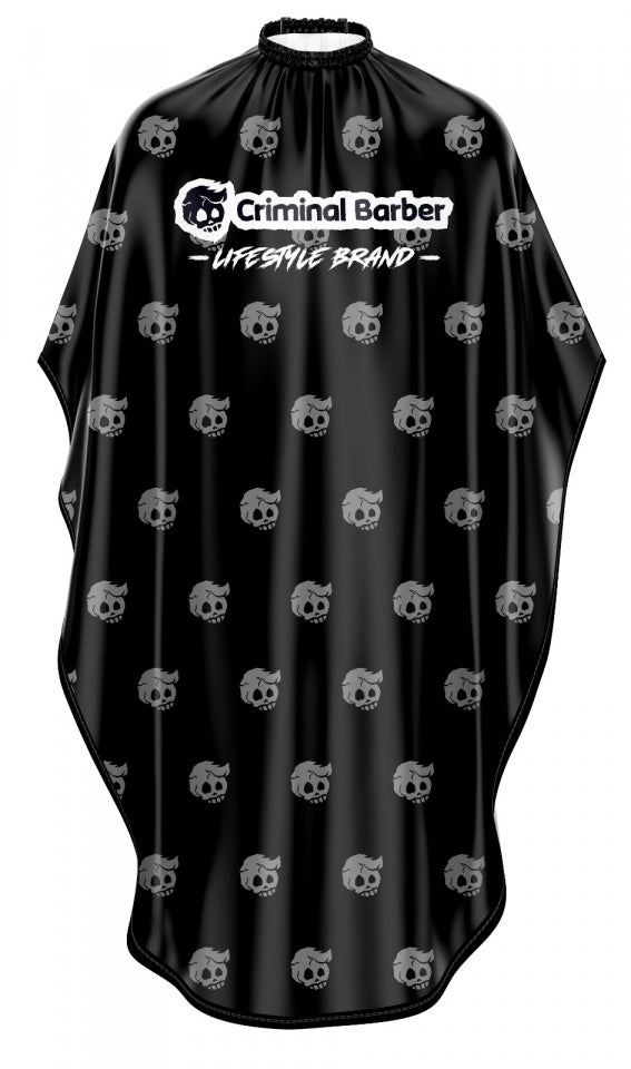 Pelerina Criminal Barber Skull BB009