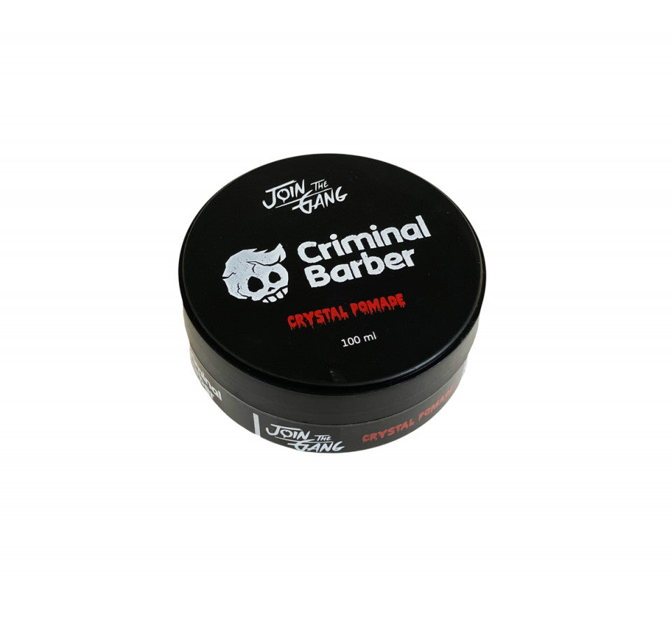 Pomada cu aspect umed Criminal Barber Crystal Pomade 100 ml - wet look