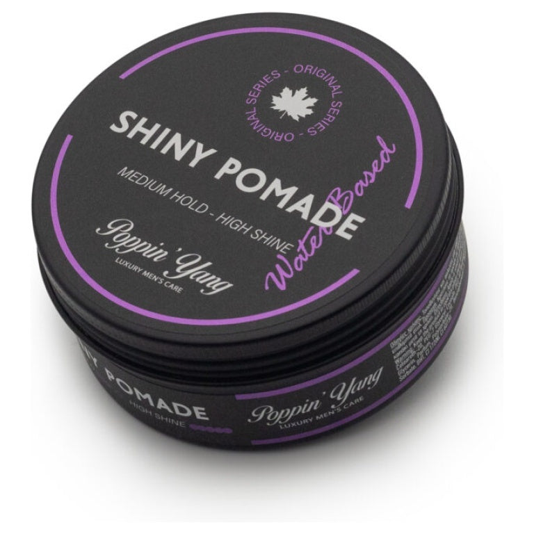Pomada de par luciosa Poppin Yang Shiny Pomade fixare medie 108 gr