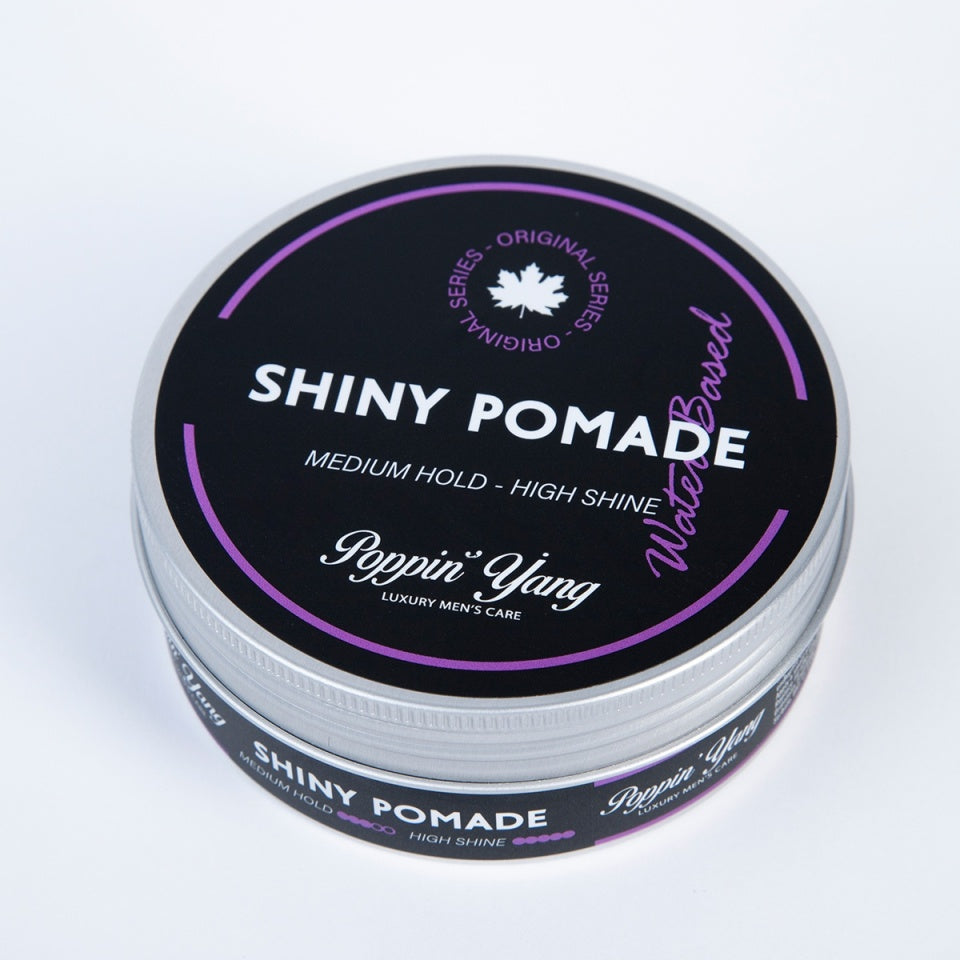 Pomada de par luciosa Poppin Yang Shiny Pomade fixare medie 230 gr