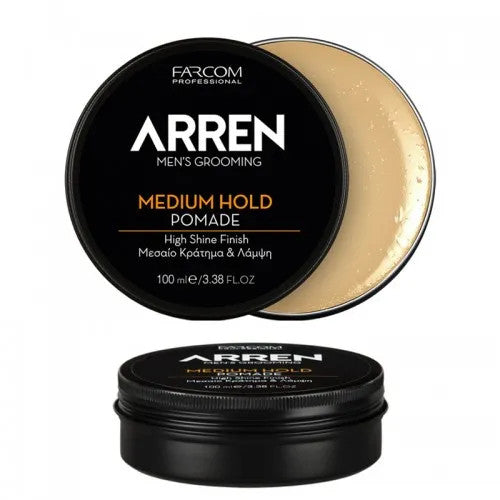 Pomada lucioasa fixare medie Arren pomade medium hold 100 ml