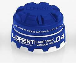 Pomada lucioasa fixare puternica Lorenti hair wax 04 maximum hold 150 ml