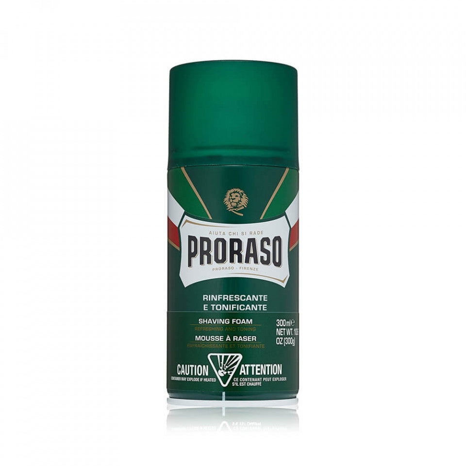 Proraso Shaving Foam GREEN Eucalyptus and Menthol 300 ml