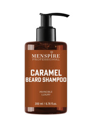 Sampon de barba Menspire Invincible beard shampoo caramel scent 200 ml