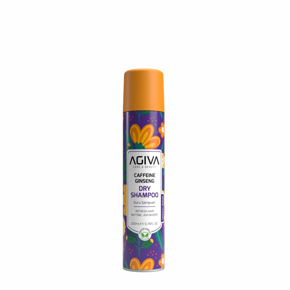 Sampon uscat Agiva Caffeine Ginseng Pro Care Dry Shampoo 200 Ml