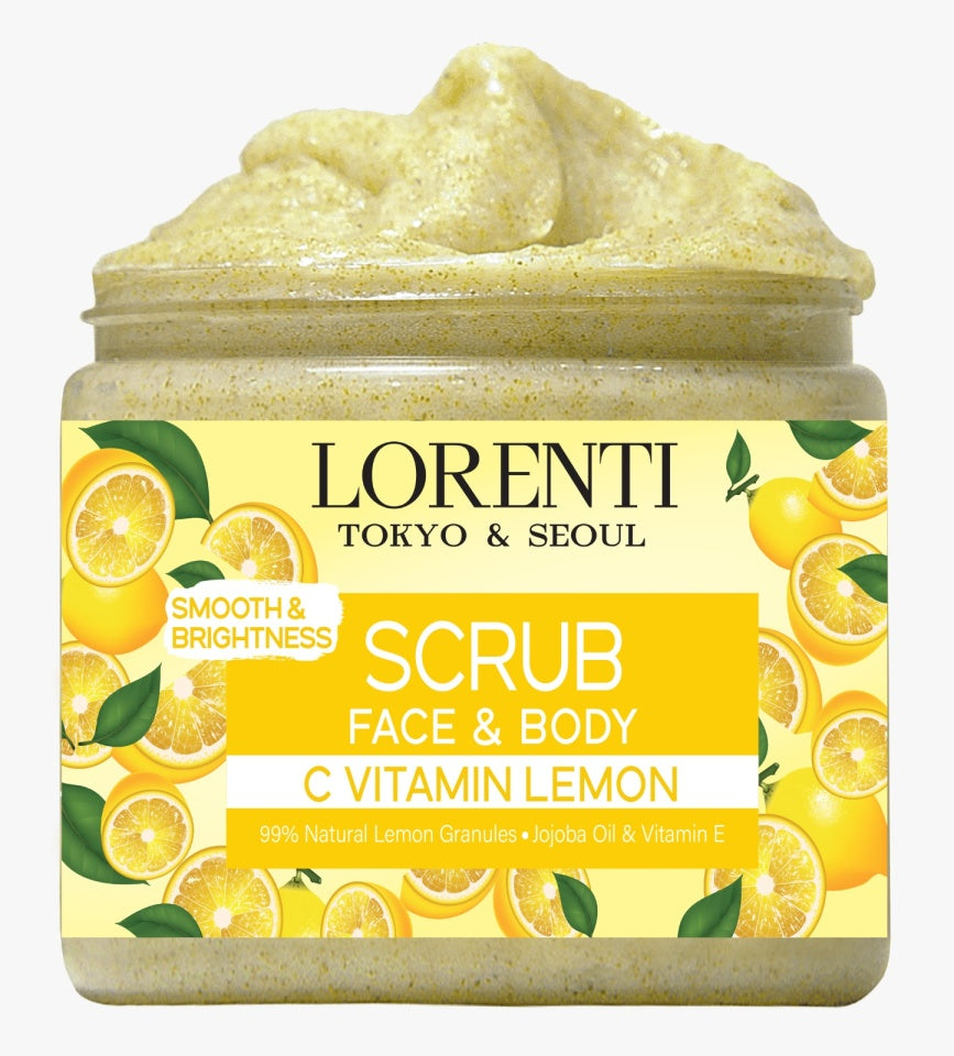 Scrub pentru fata Lorenti facial scrub lemon 500 ml