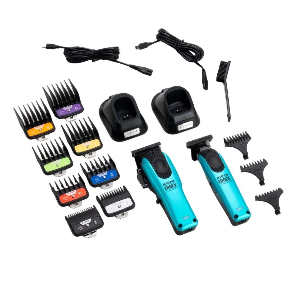 Kiepe Combo Edgex Blue - Set Masini de tuns
