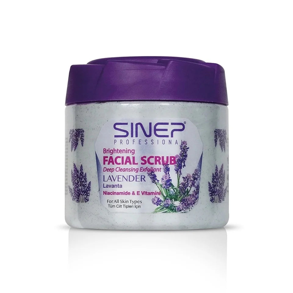 SINEP FACE SCRUB LAVENDER 400ML
