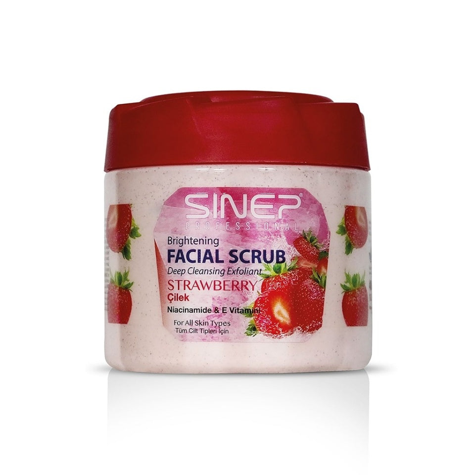 SINEP FACE SCRUB STRAWBERRY 400ML