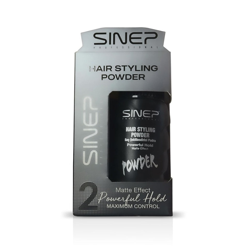 SINEP POWDER WAX BLACK POWERFUL HOLD 20GR