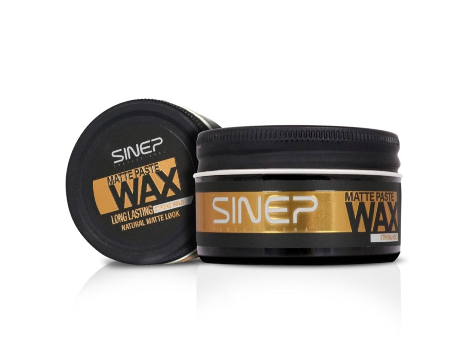 SINEP PROFESSIONAL HAIR WAX MATTE PASTE STRONG HOLD 100ML