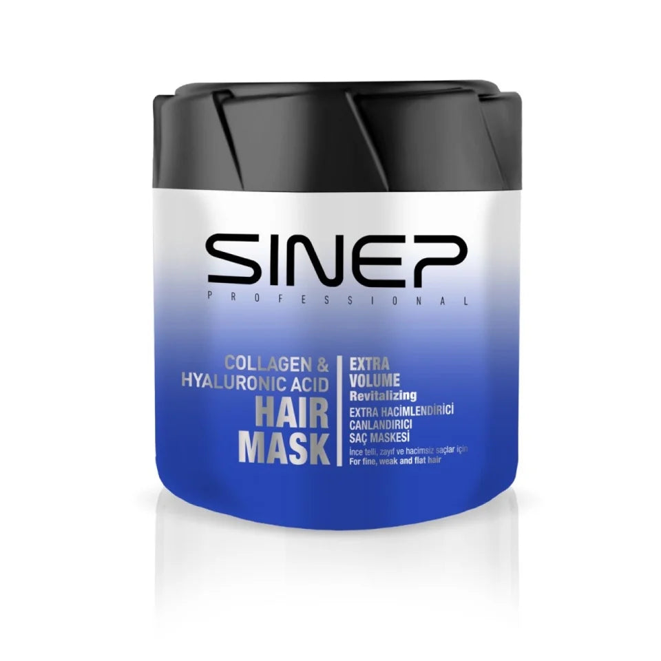 SINEP STRENGTHENING HAIR MASK COLLAGEN - HYALURONIC ACID 400ML