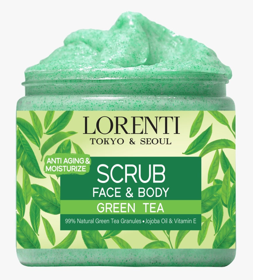 Srub pentru fata Lorenti facial scrub green tea 500 ml
