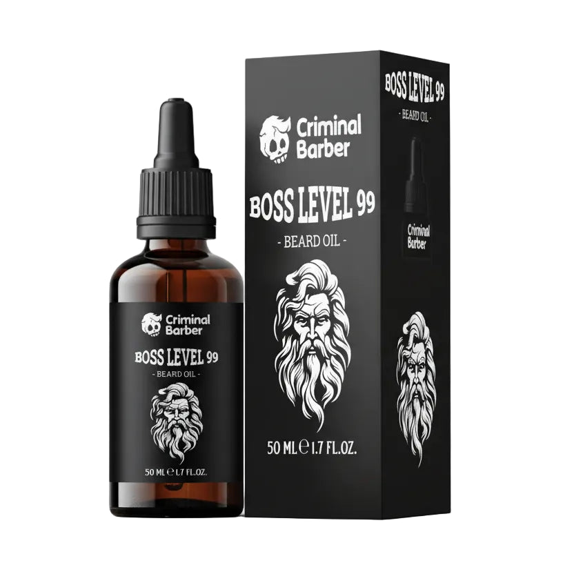 Criminal Barber beard oil boss level 99 - Ulei de barba 50 ml