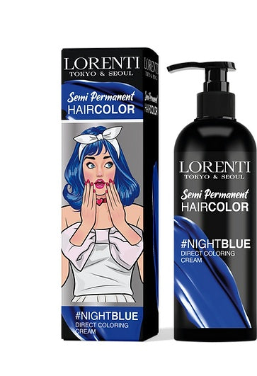 Vopsea seminpermanenta Lorenti semi permanent color Blue 200 ml